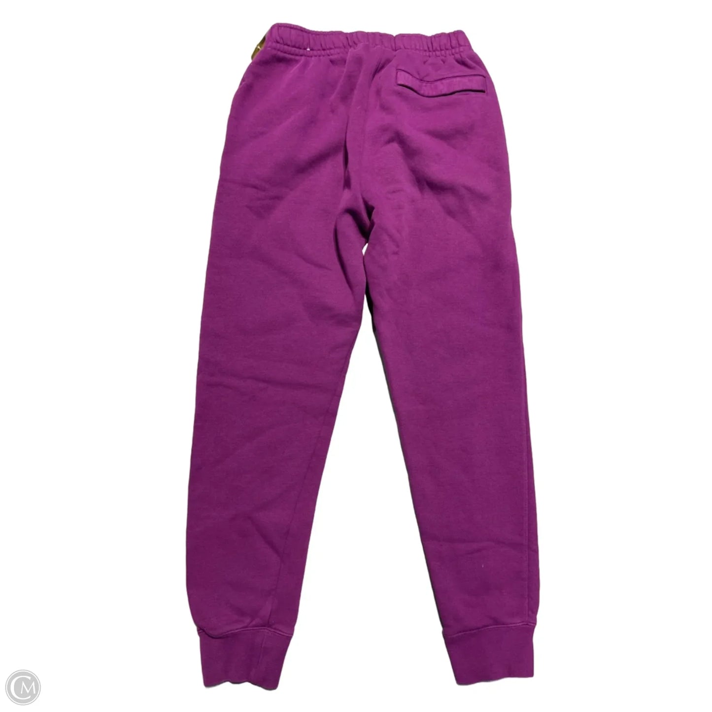 Athletic Pants By Nike In Purple, Size: S