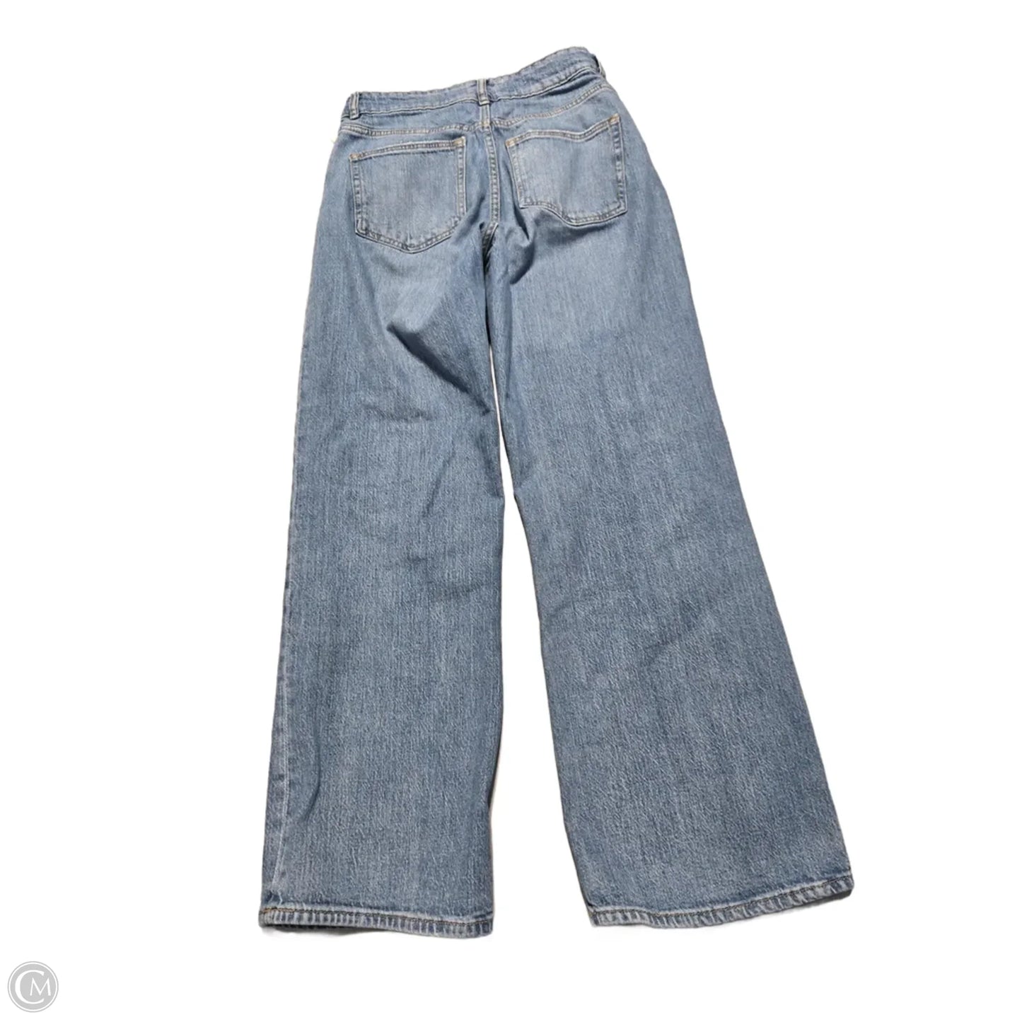 Jeans Boot Cut By H&m In Blue Denim, Size: 8