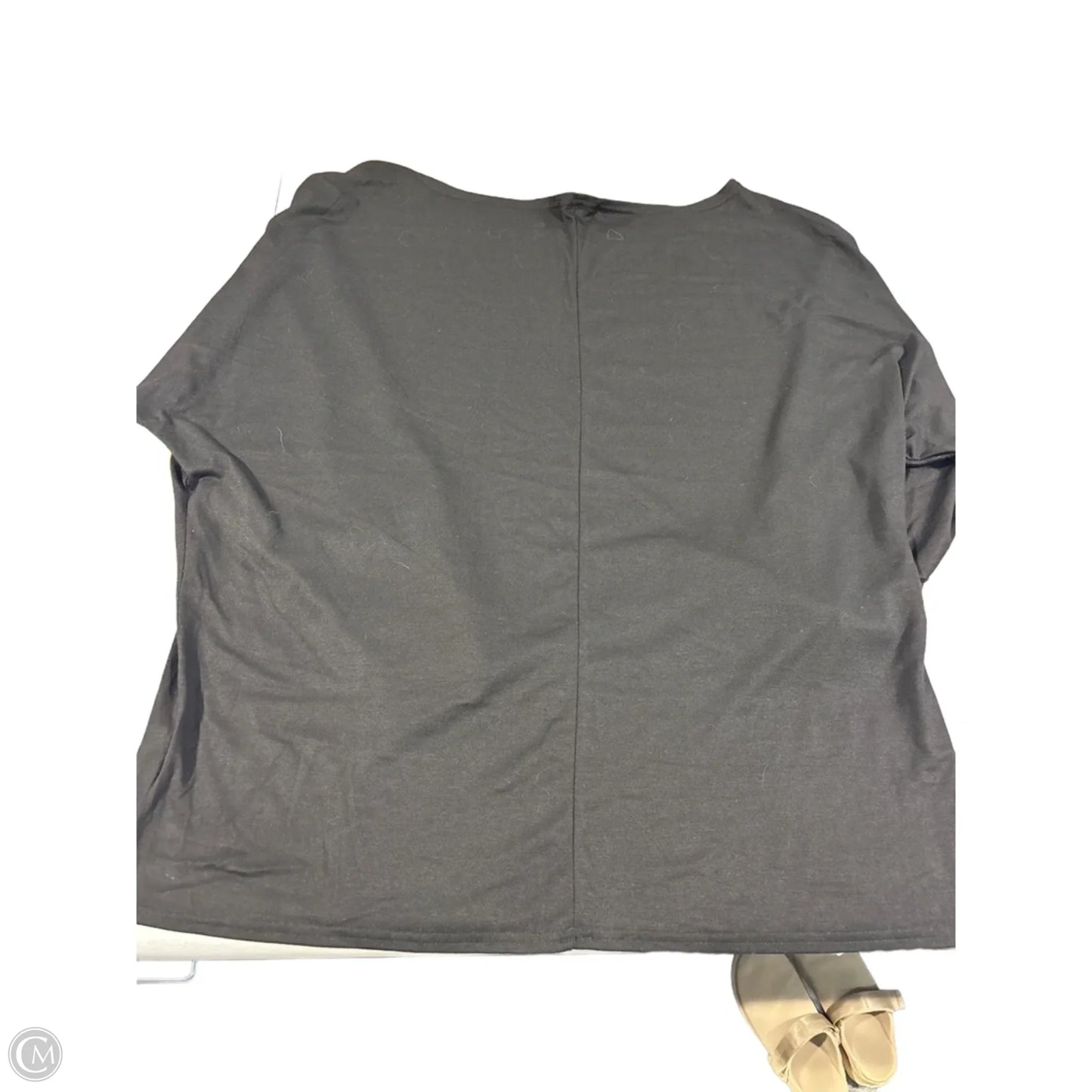 Top 3/4 Sleeve By Cme In Black, Size: 2x