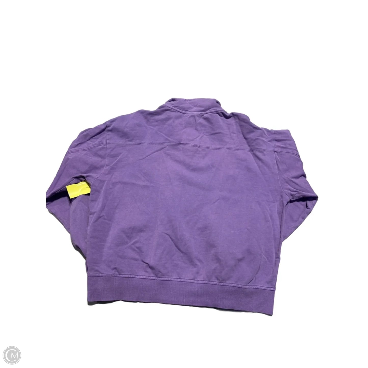 Top Long Sleeve By Double Zero In Purple, Size: M
