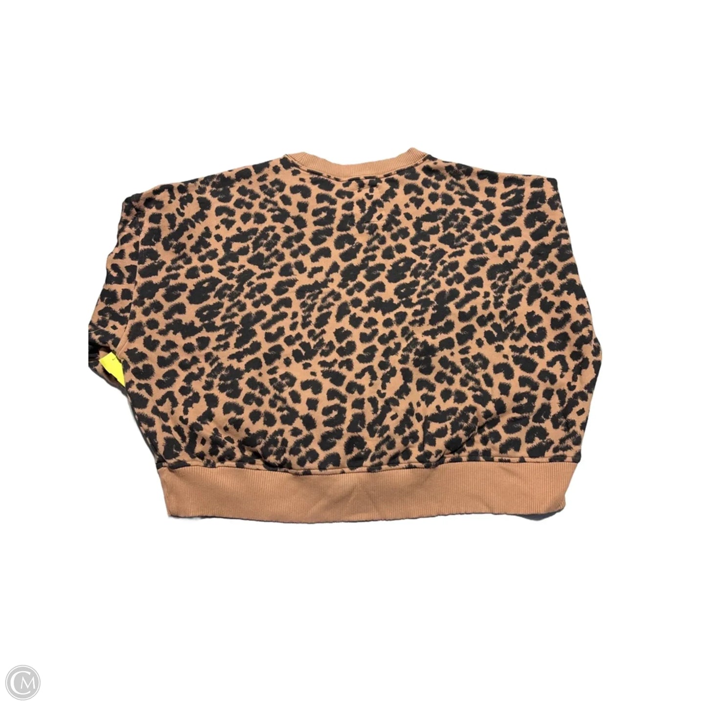 Top Long Sleeve By Aerie In Animal Print, Size: S