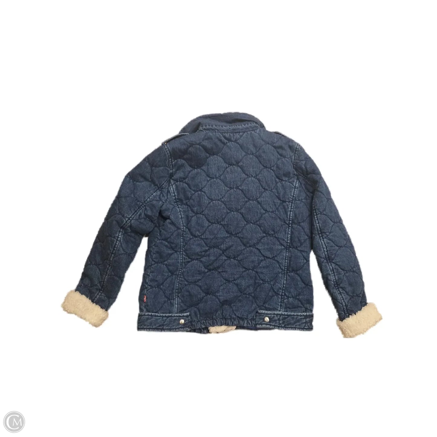 Coat Wool By Levis In Navy, Size: L
