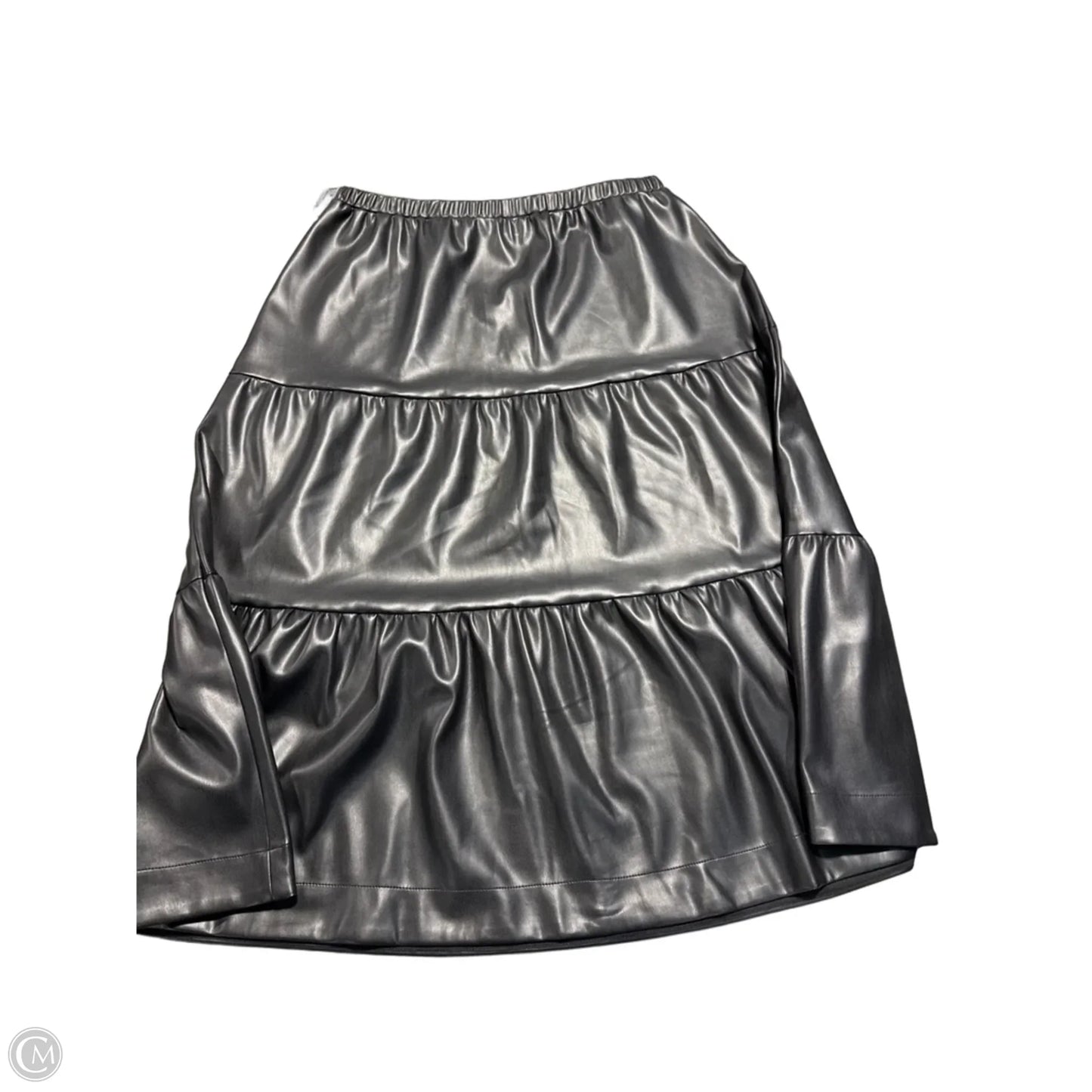 Skirt Maxi By Cato In Black, Size: Xl