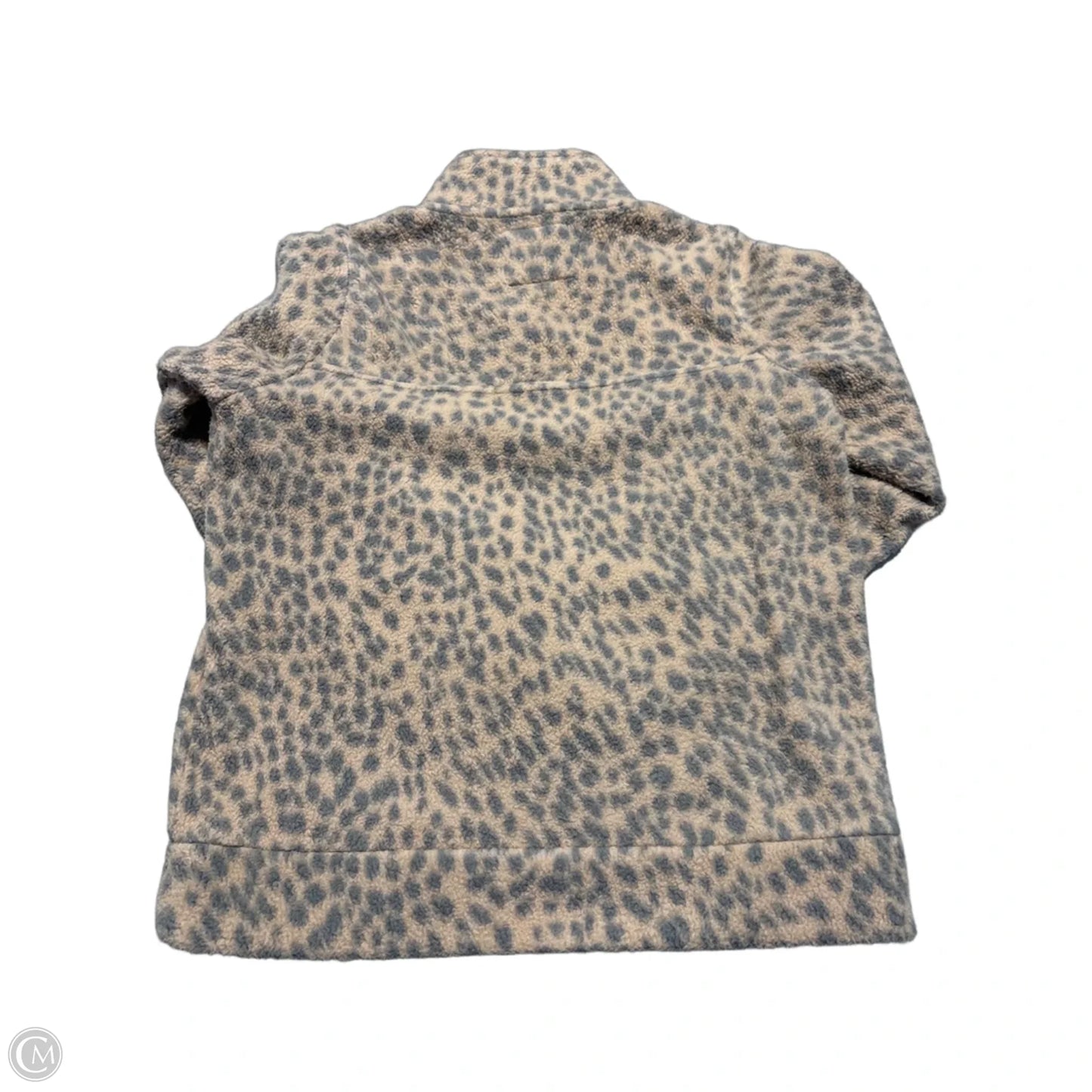 Jacket Fleece By Billabong In Animal Print, Size: M