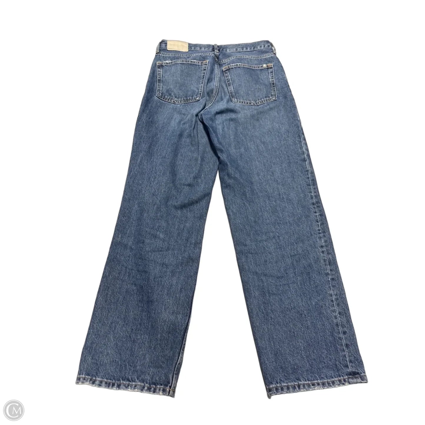 Jeans Straight By Everlane In Blue Denim, Size: 6