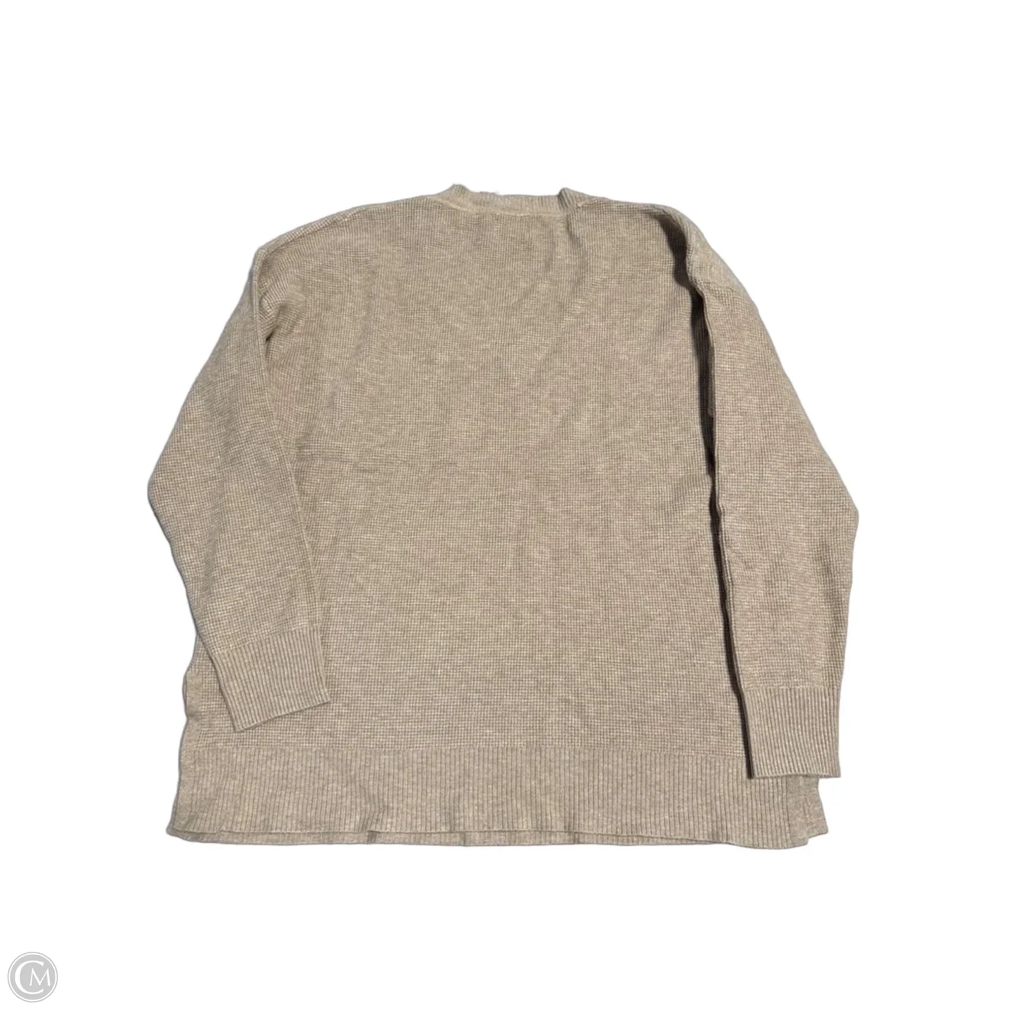 Top Long Sleeve By Dreamers In Tan, Size: Xs