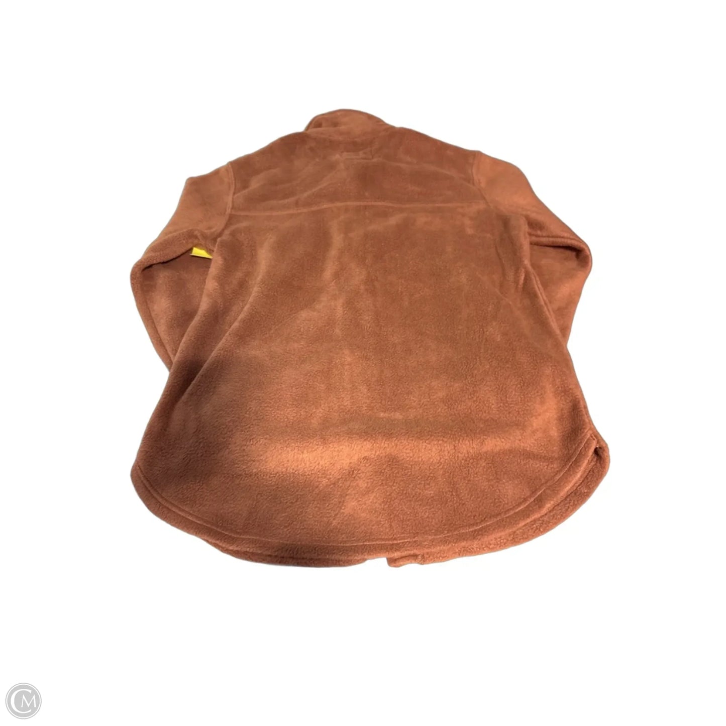 Jacket Fleece By Thread And Supply In Brown, Size: S