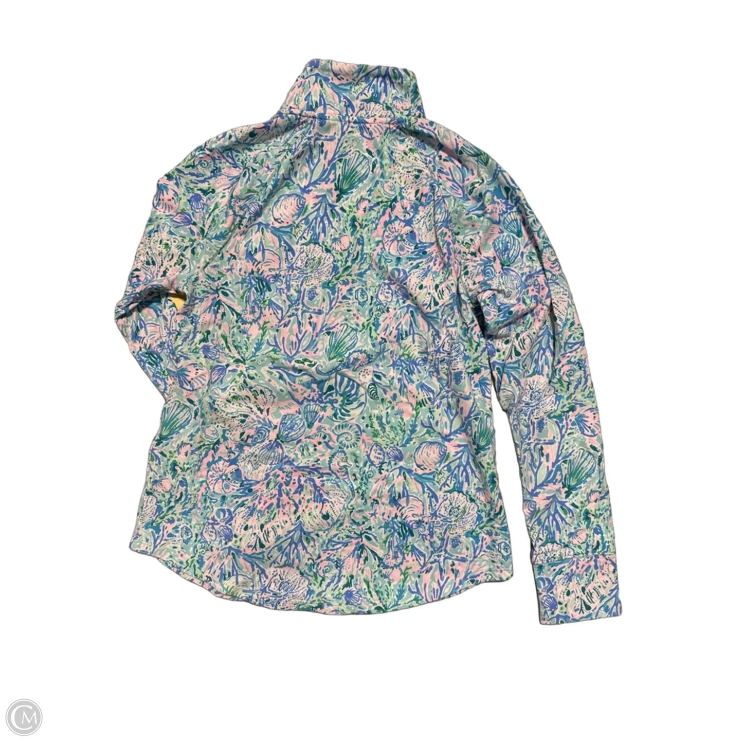 Top Long Sleeve Designer By Lilly Pulitzer In Blue, Size: Xs