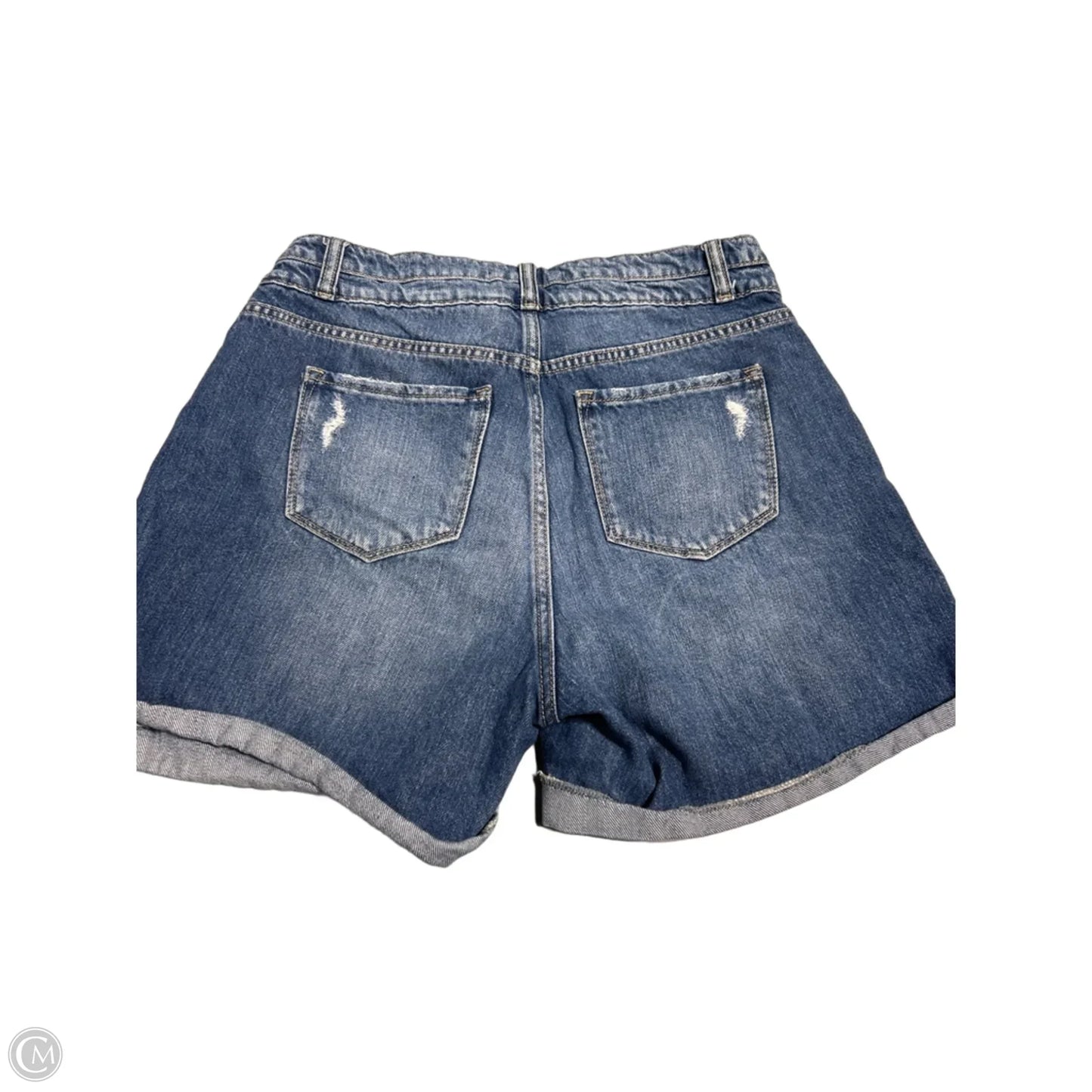 Shorts By Zenana In Blue Denim, Size: 8