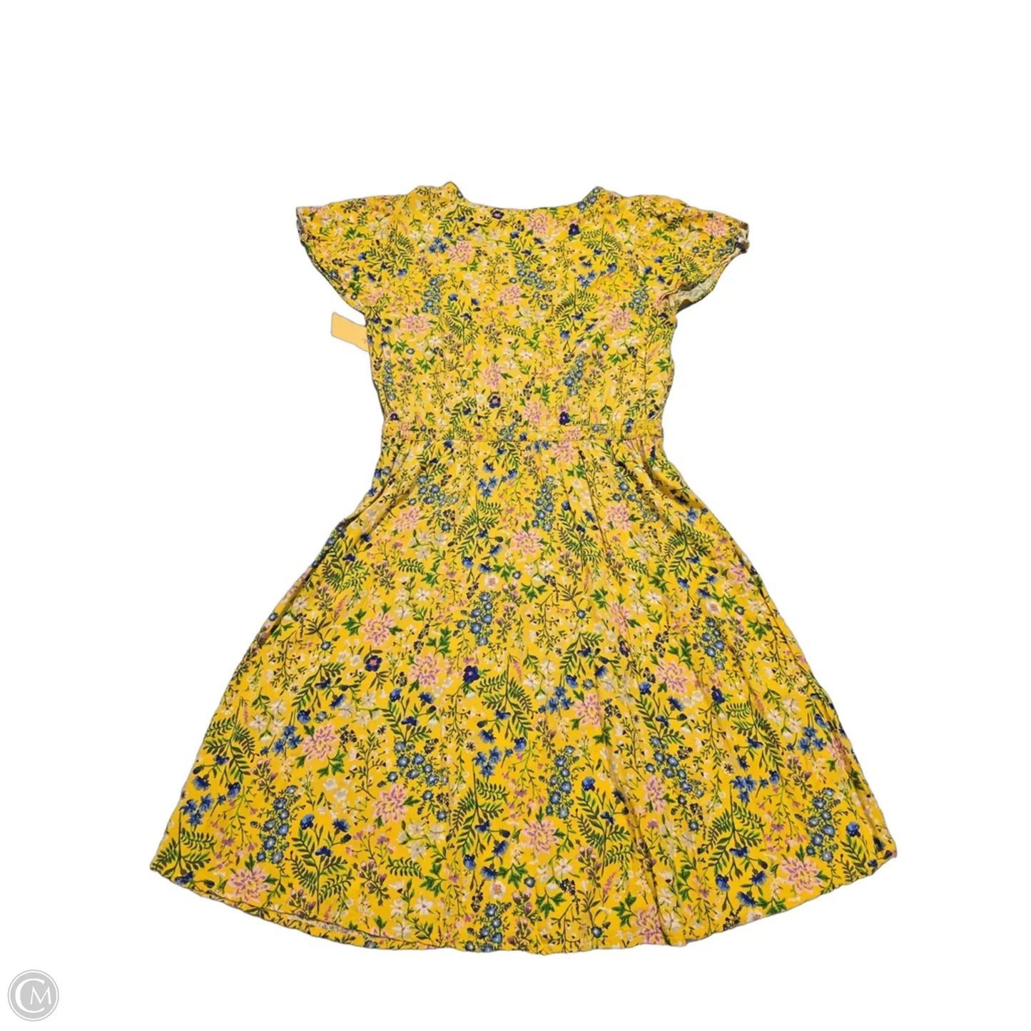Dress Casual Short By Old Navy In Yellow, Size: S