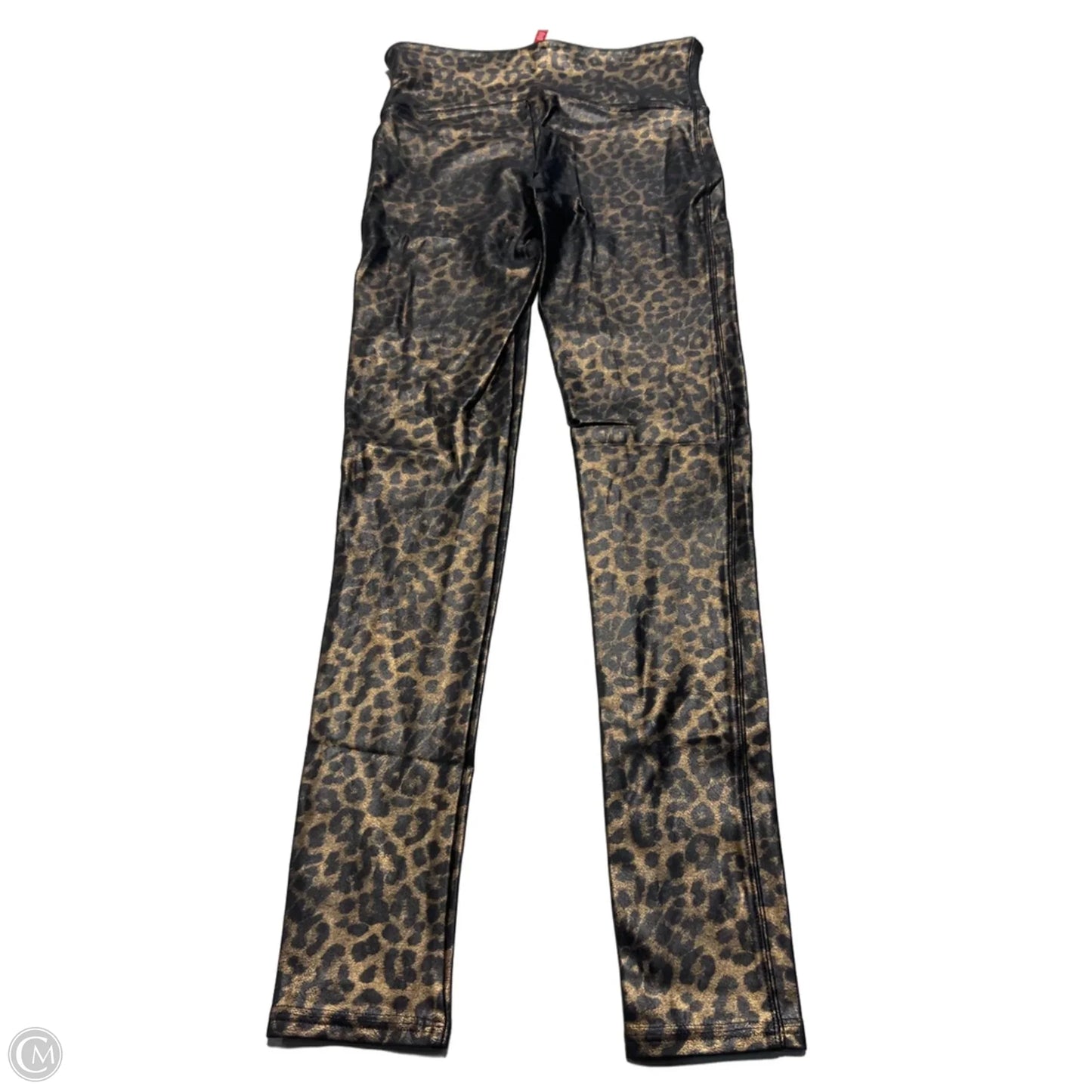 Athletic Leggings By Spanx In Animal Print, Size: M