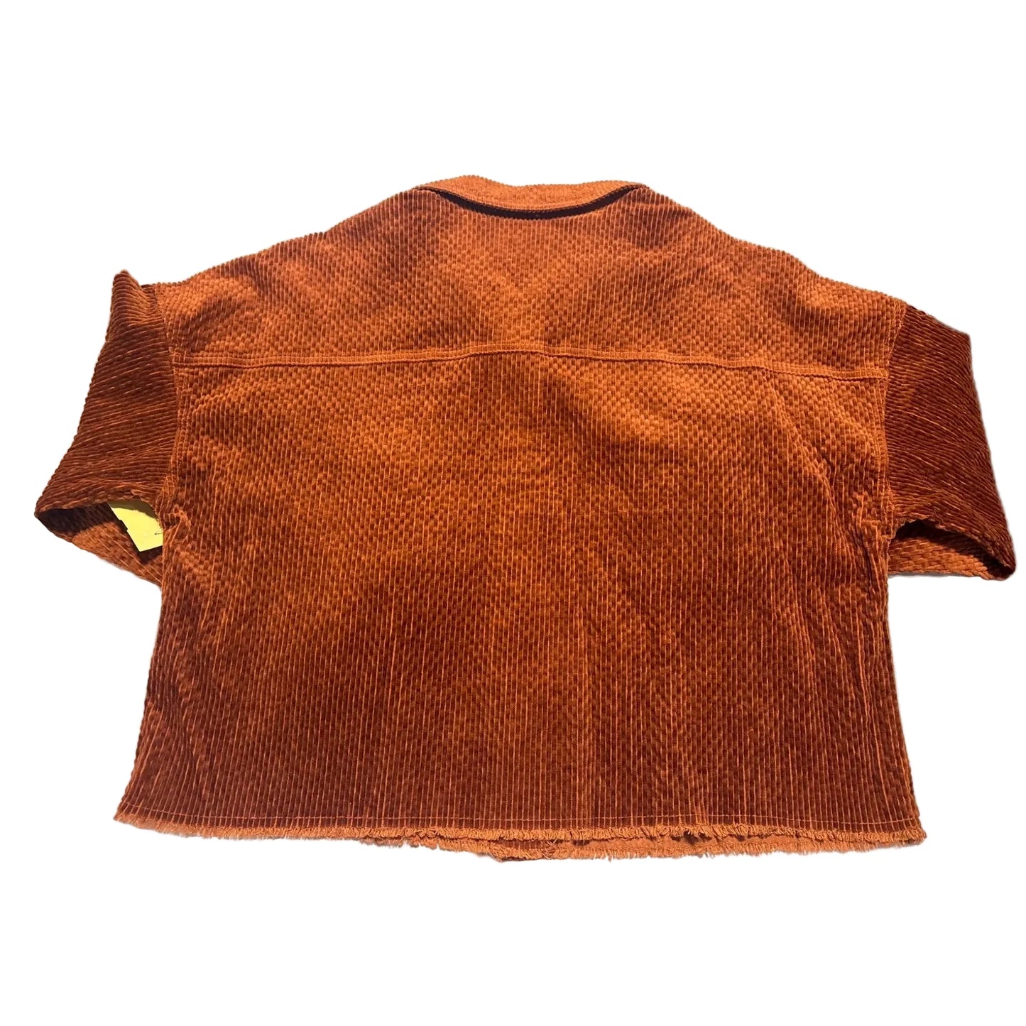 Jacket Denim By Tribal In Orange, Size: L
