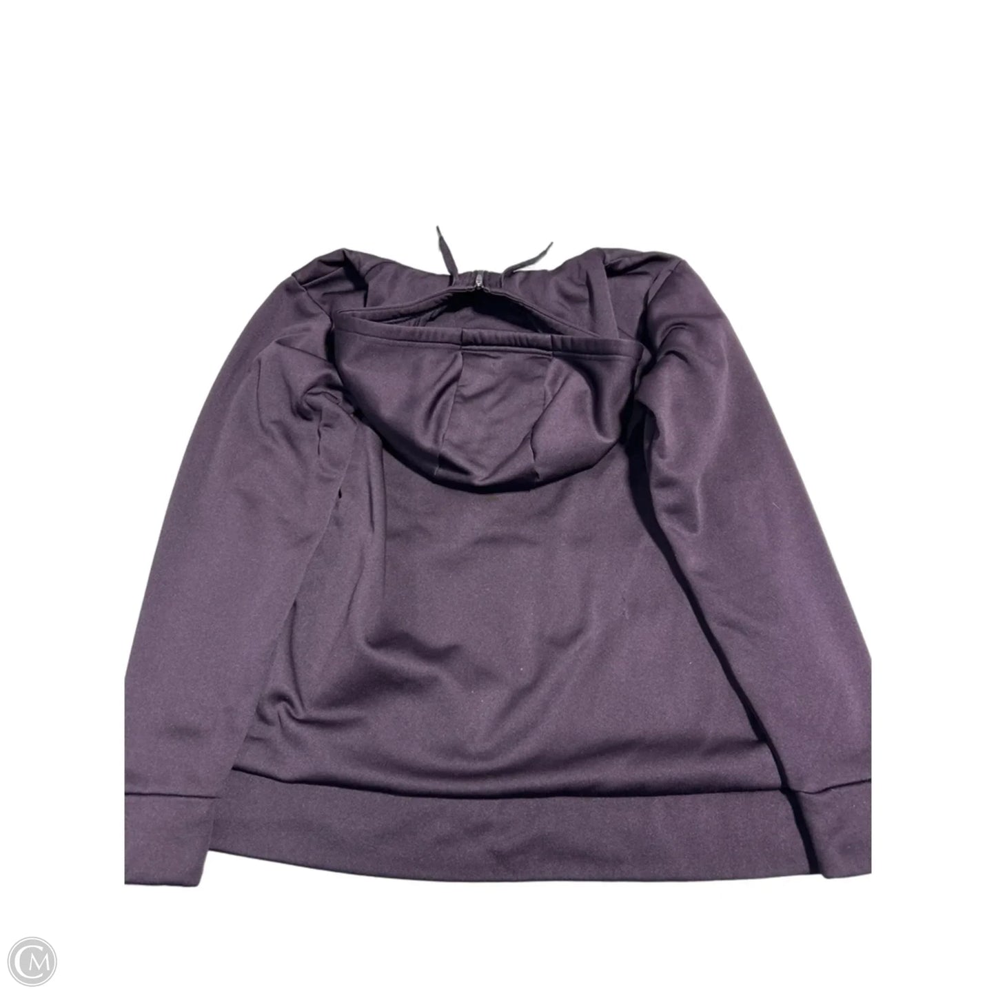 Athletic Jacket By Nike In Maroon, Size: Xl