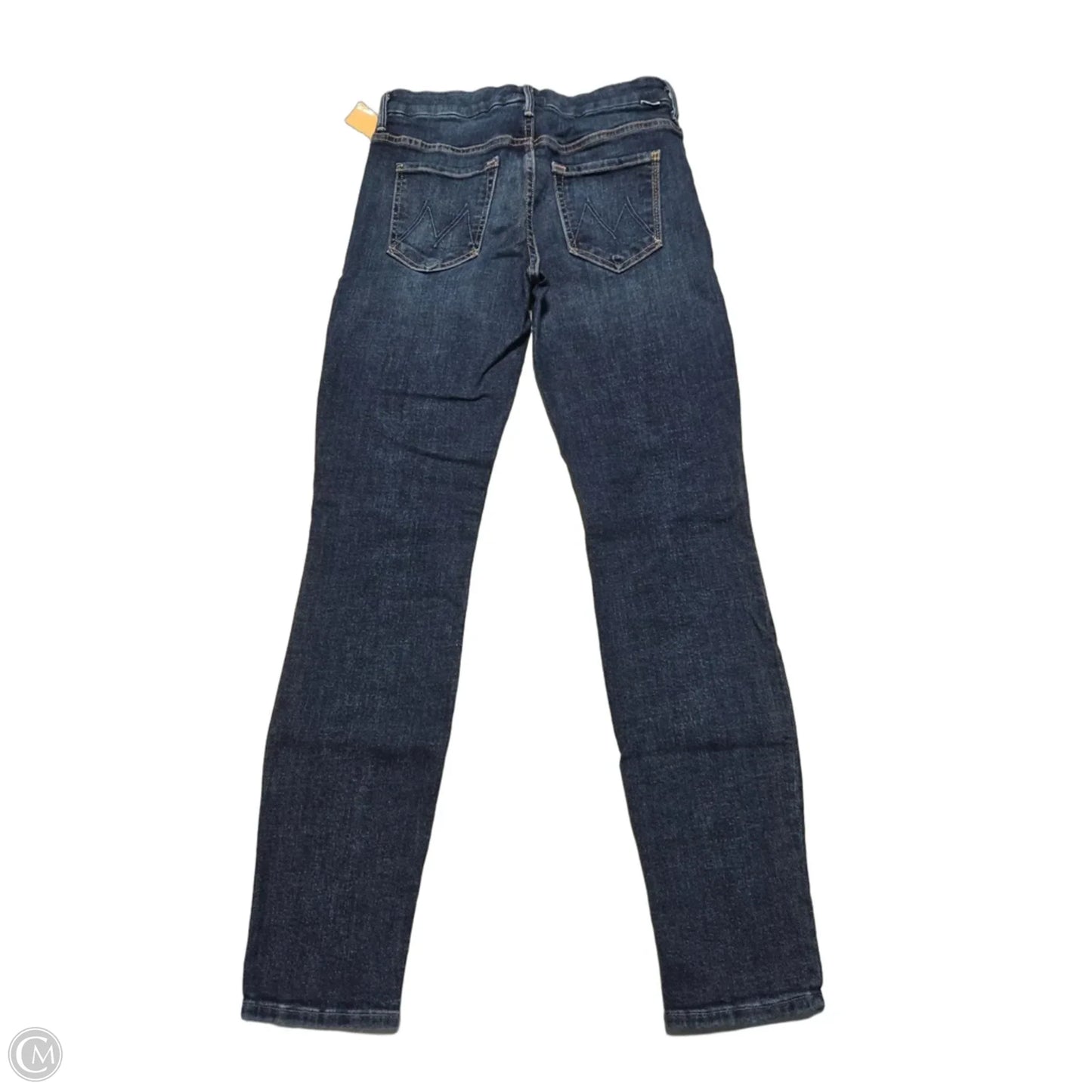 Jeans Straight By Mother In Blue Denim, Size: 6