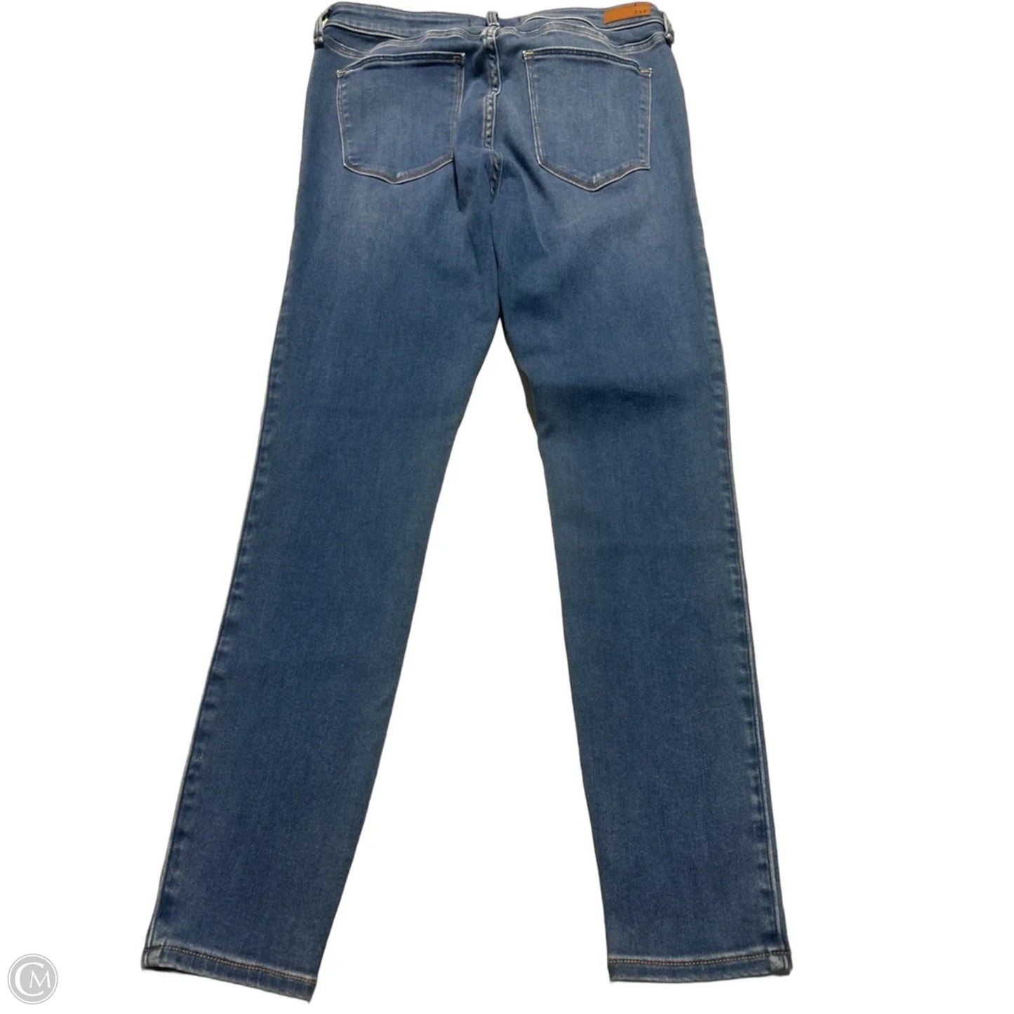 Jeans Skinny By Abercrombie And Fitch In Blue Denim, Size: 12