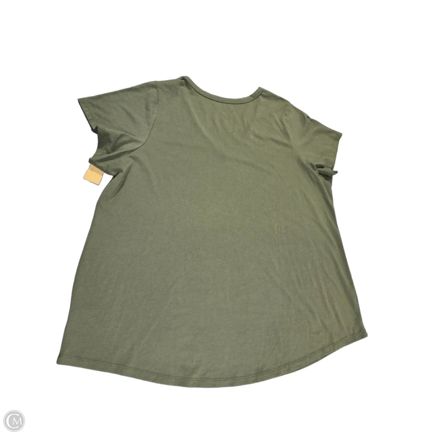 Top Short Sleeve By Torrid In Green, Size: 3x
