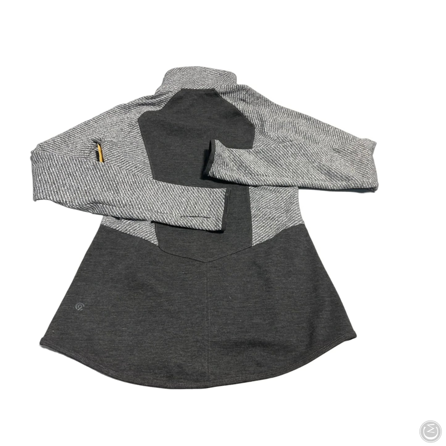 Athletic Jacket By Champion In Grey, Size: S