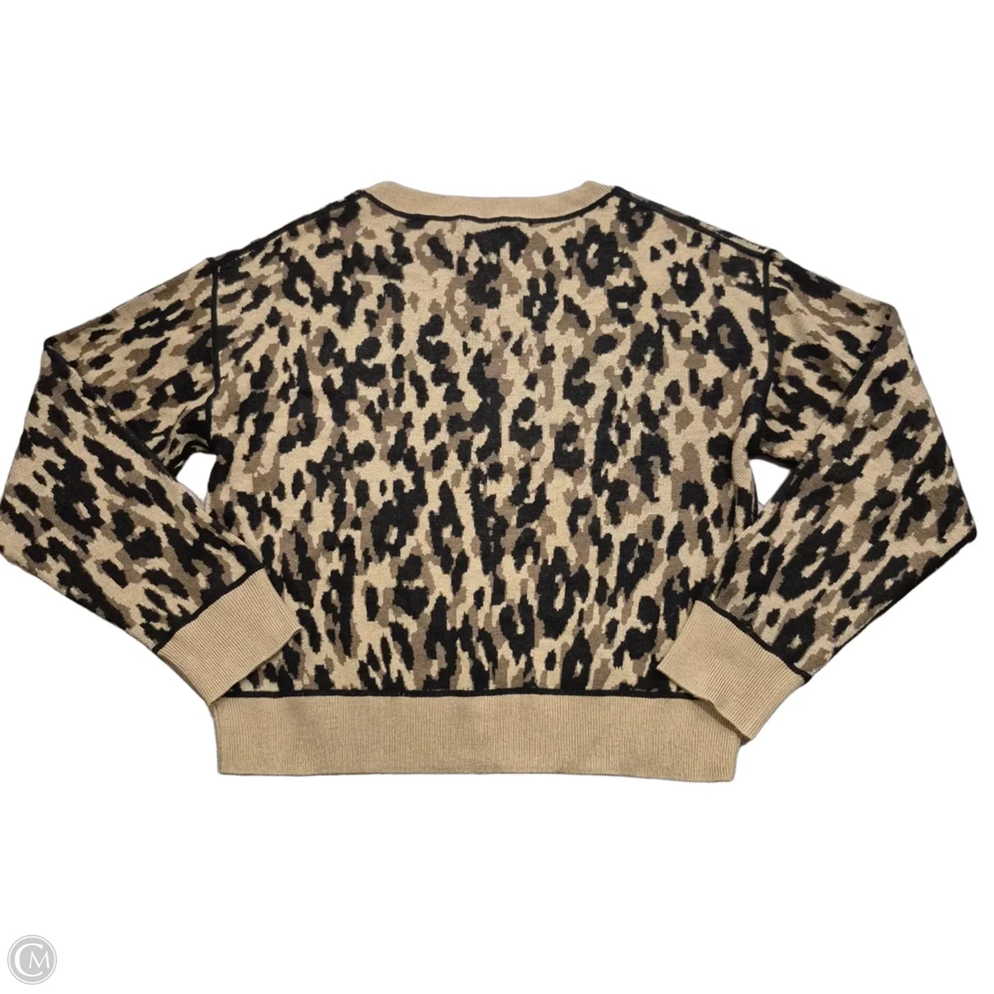 Sweater By John + Jenn In Animal Print, Size: L