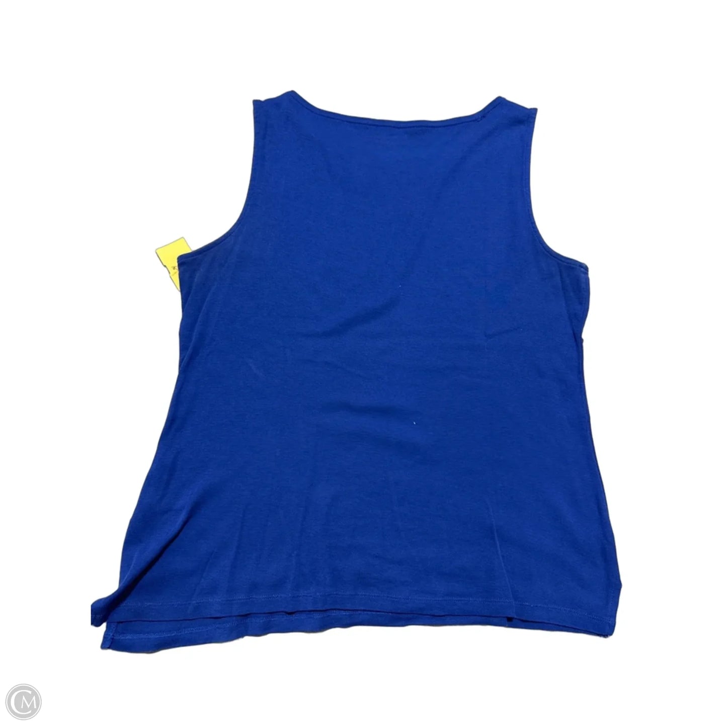 Tank Top By Talbots In Blue, Size: Lp