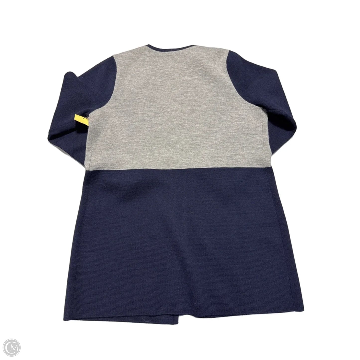Cardigan By Talbots In Blue & Grey, Size: Lp