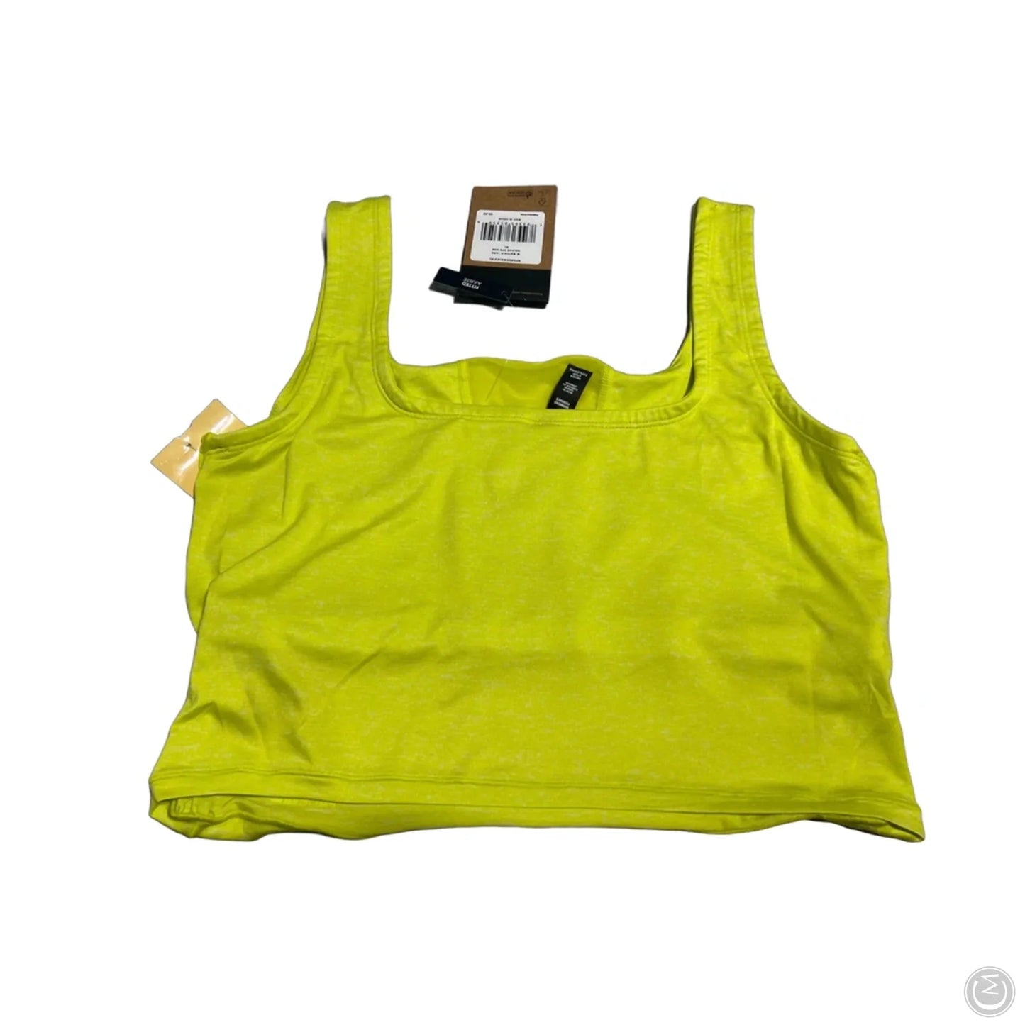 Athletic Tank Top By The North Face In Yellow, Size: Xl