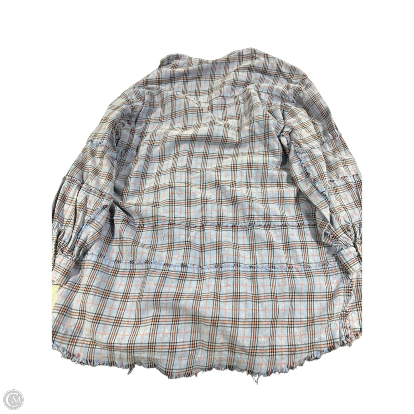 Top Long Sleeve By Talulah In Blue, Size: M