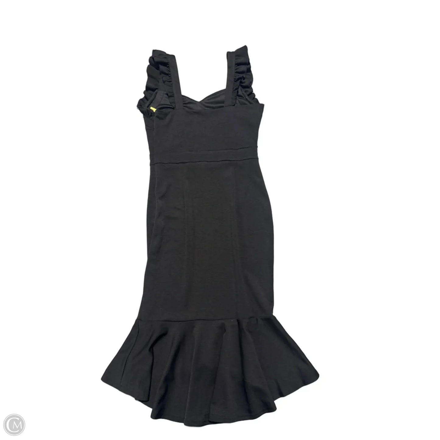 Dress Casual Midi By Grace + Karma In Black, Size: S