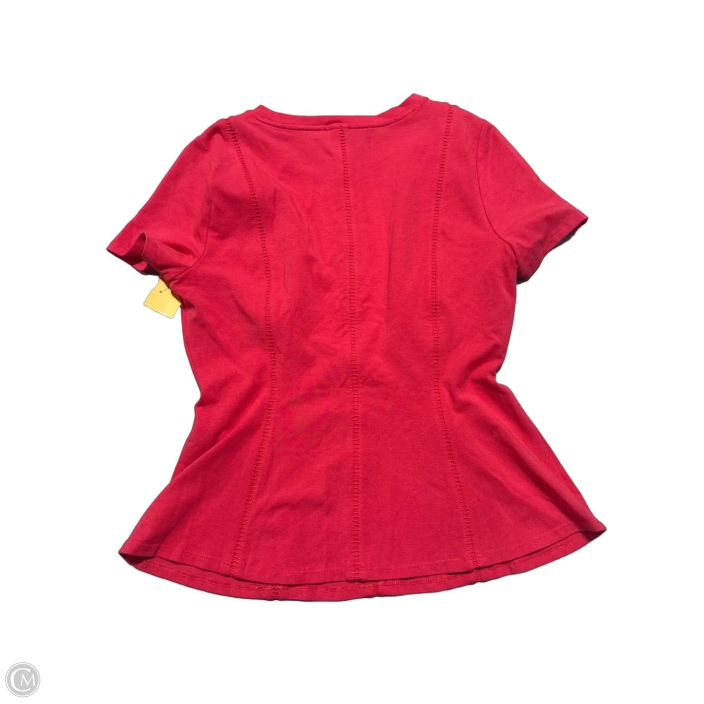 Top Short Sleeve By White House Black Market In Red, Size: Xs