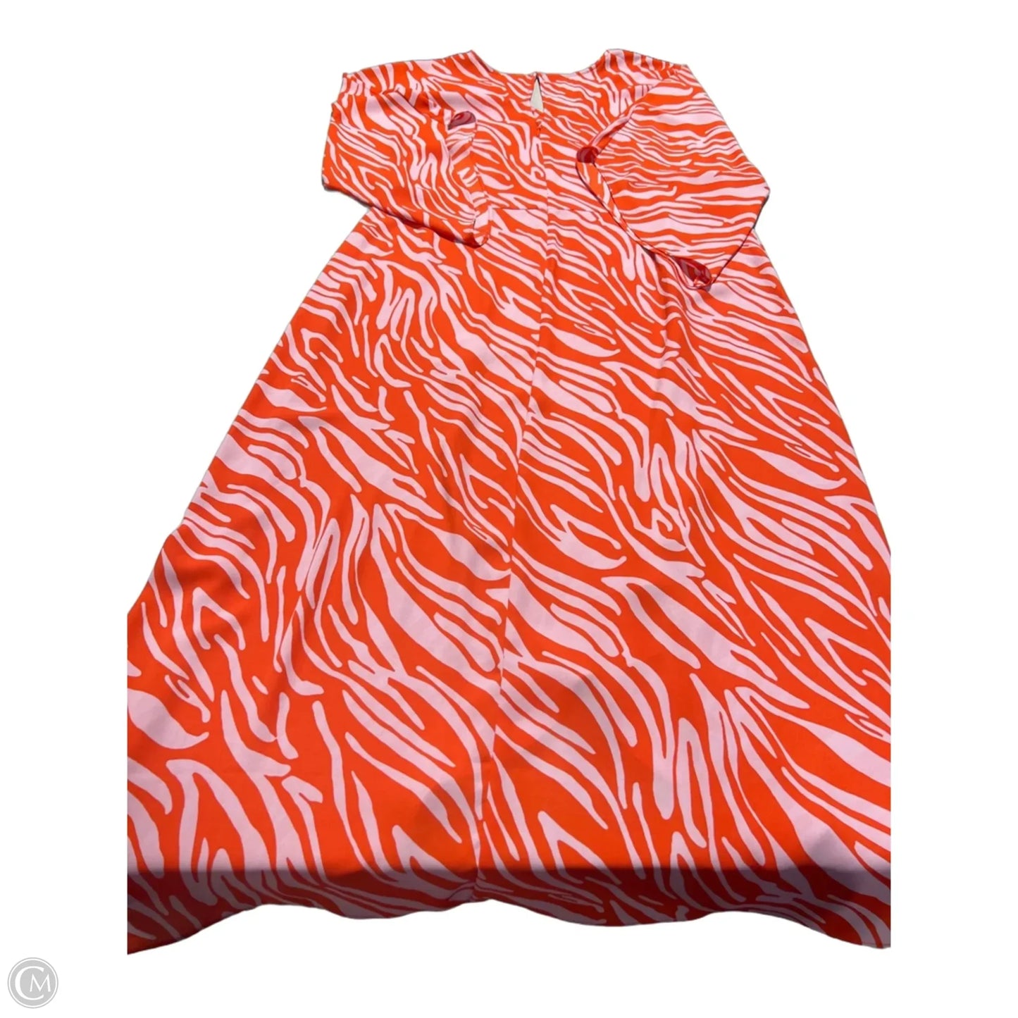 Dress Casual Maxi By Cabi In Orange & Purple, Size: L