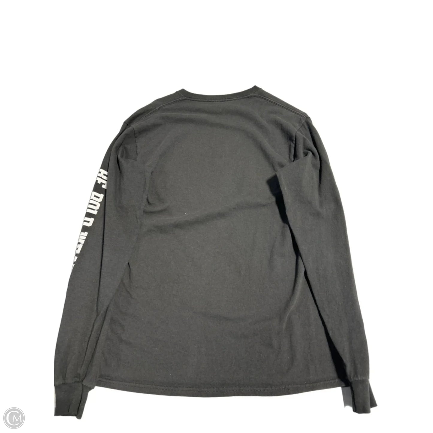 Top Long Sleeve By Cme In Black, Size: M