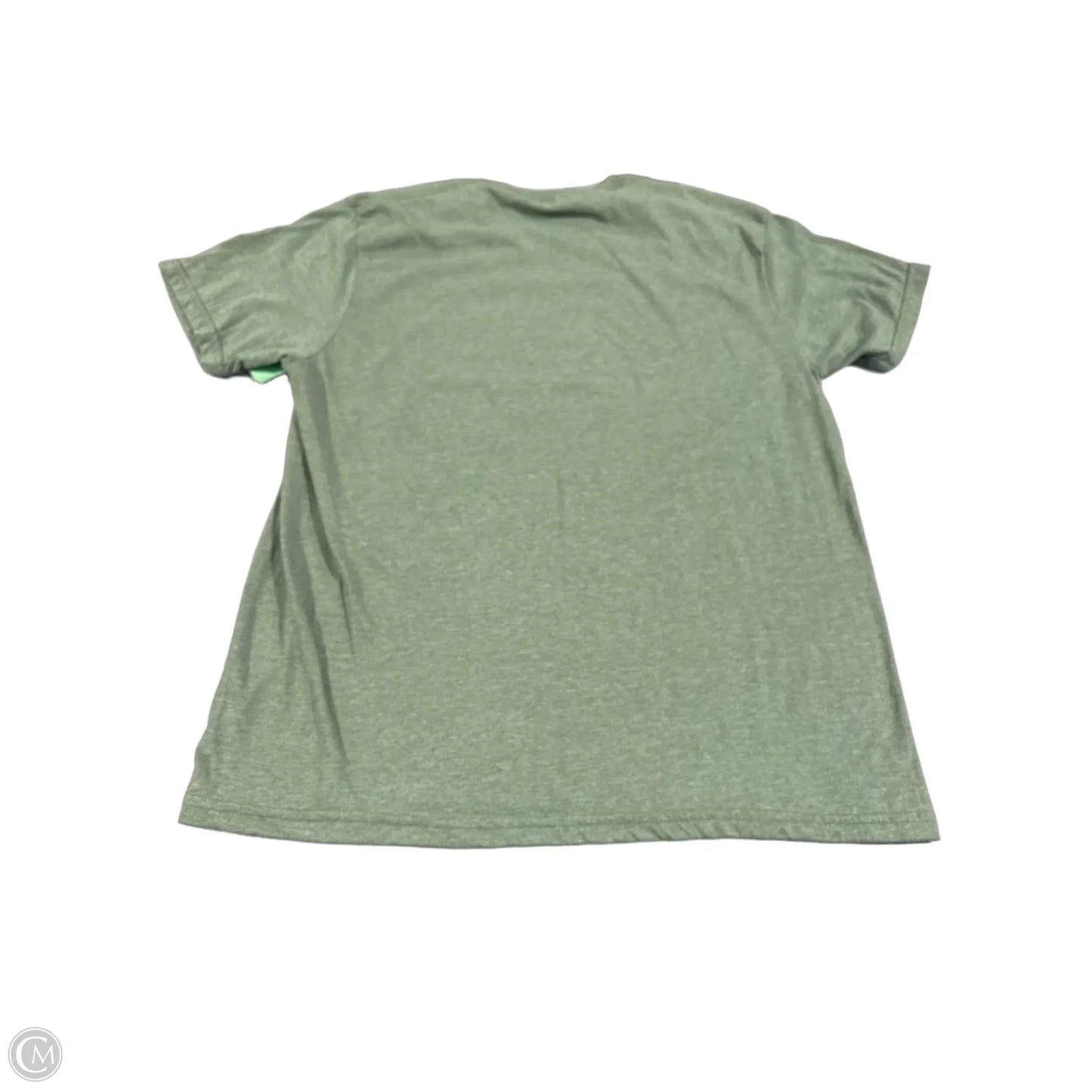 Top Short Sleeve Basic By Cme In Green, Size: M