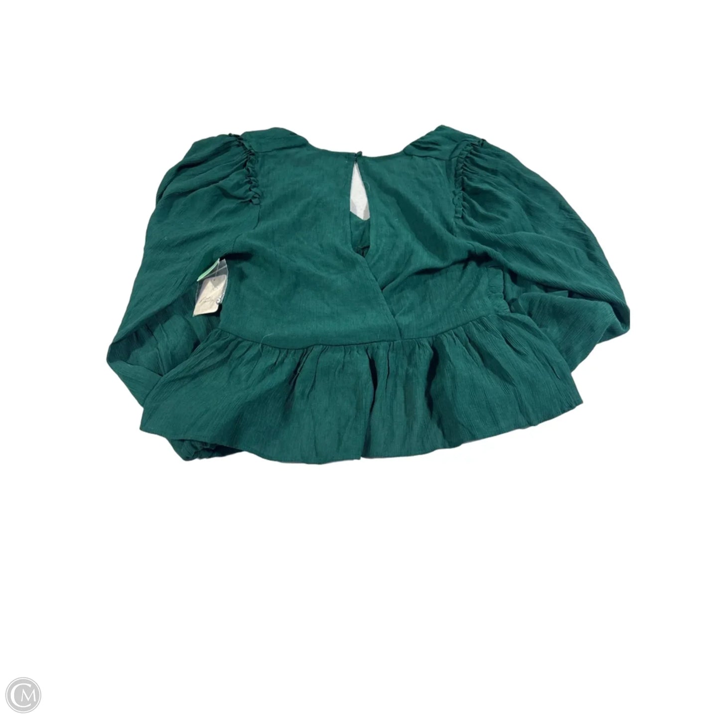 Top Long Sleeve By Free People In Green, Size: Xs