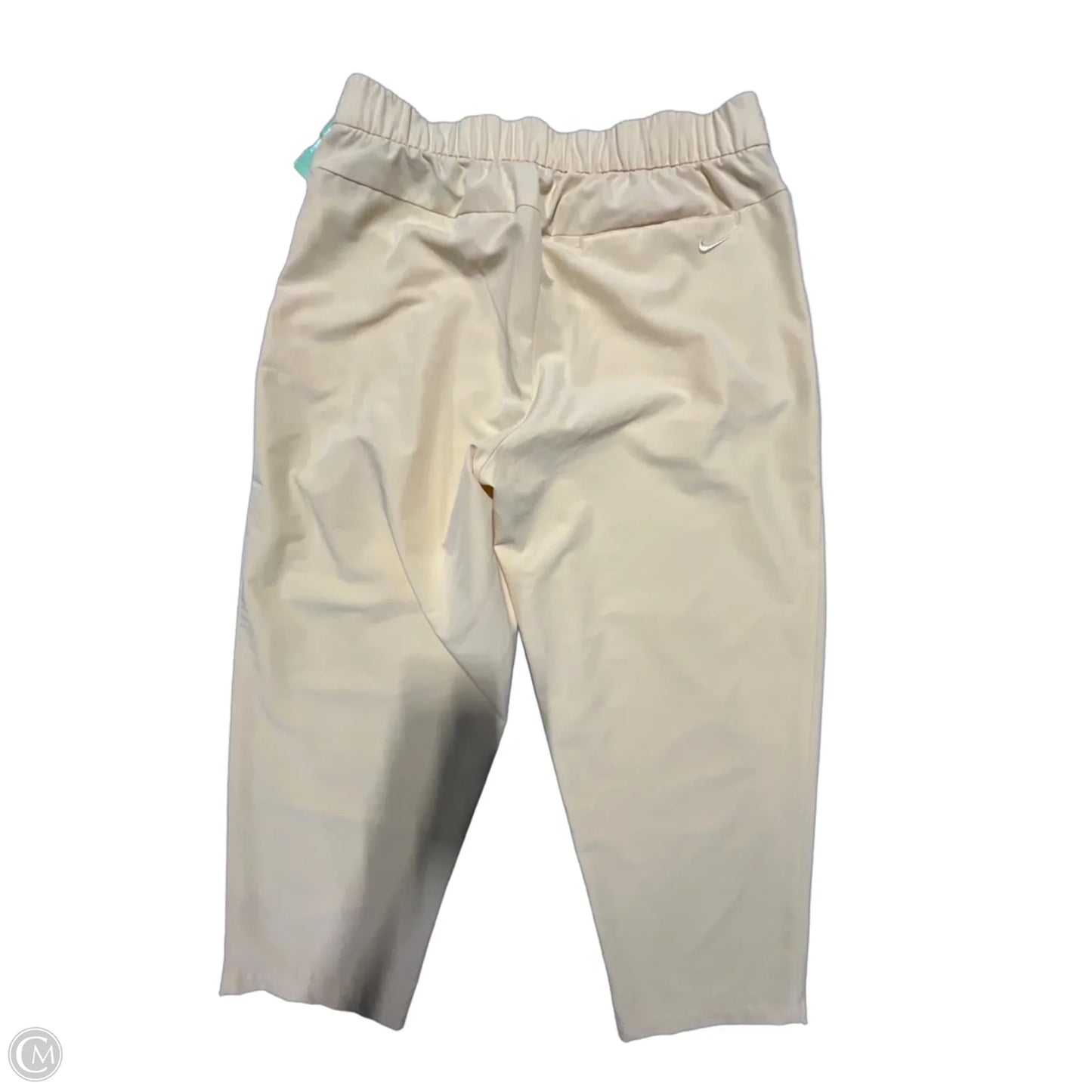Athletic Pants By Nike In Yellow, Size: S