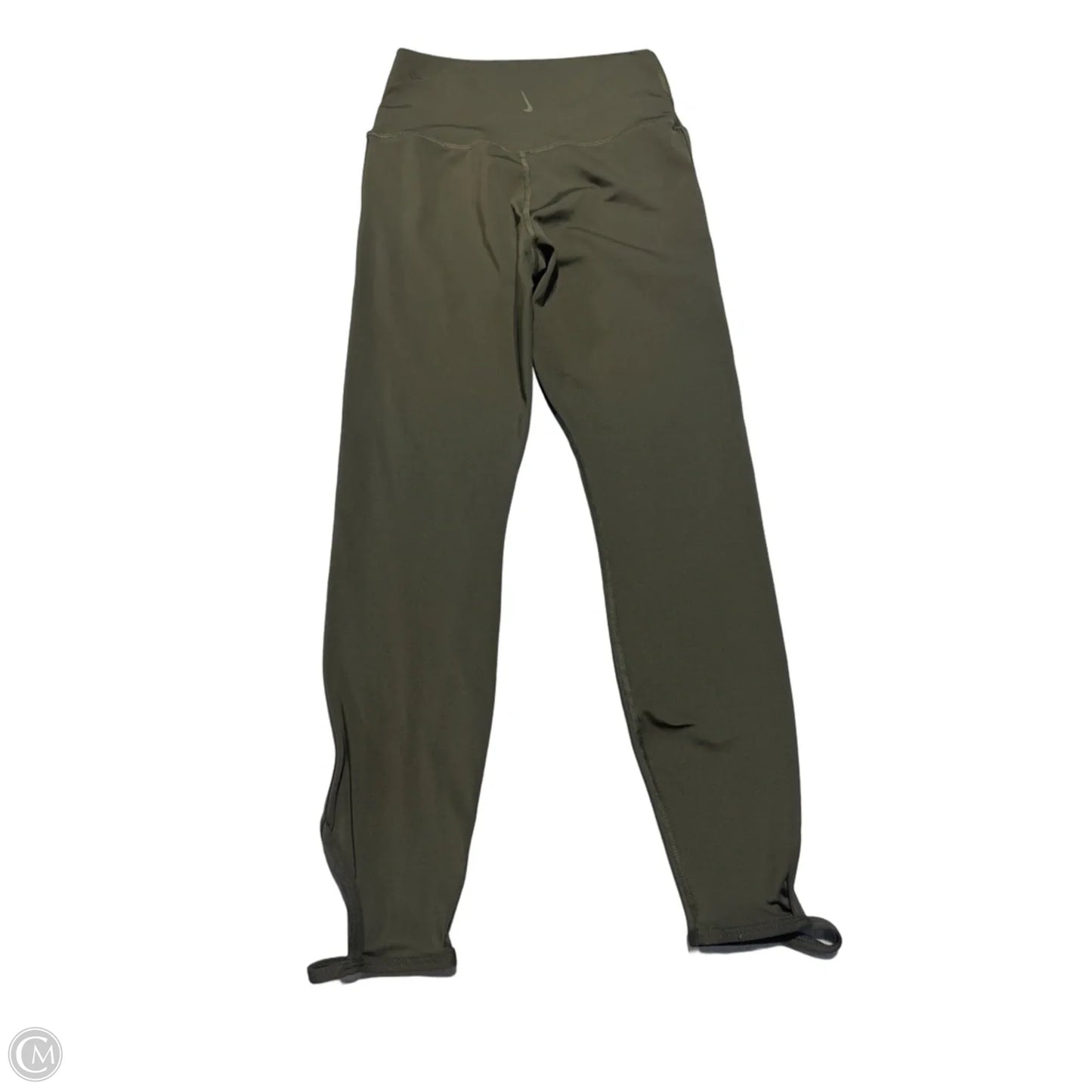 Athletic Leggings By Nike In Green, Size: S