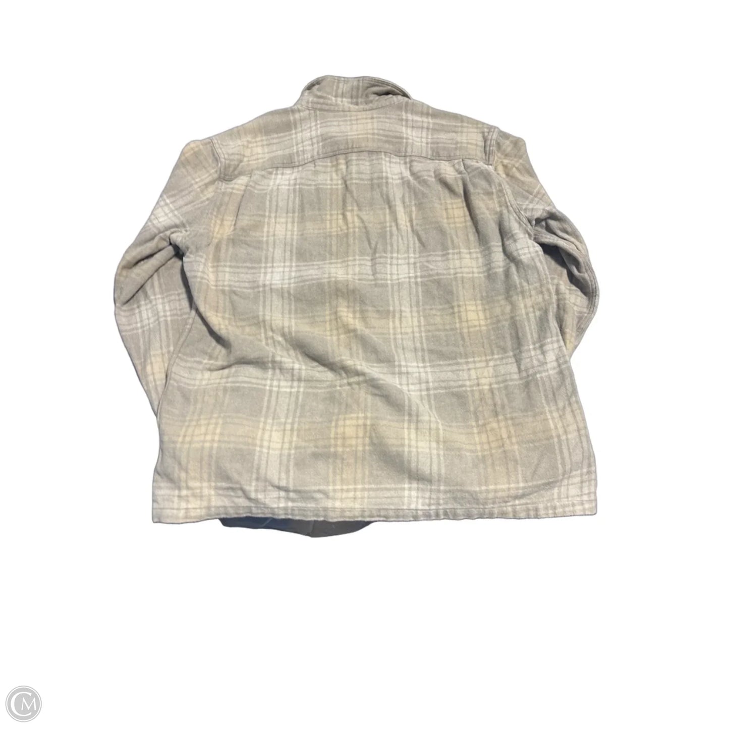Jacket Other By Patagonia In Plaid Pattern, Size: L