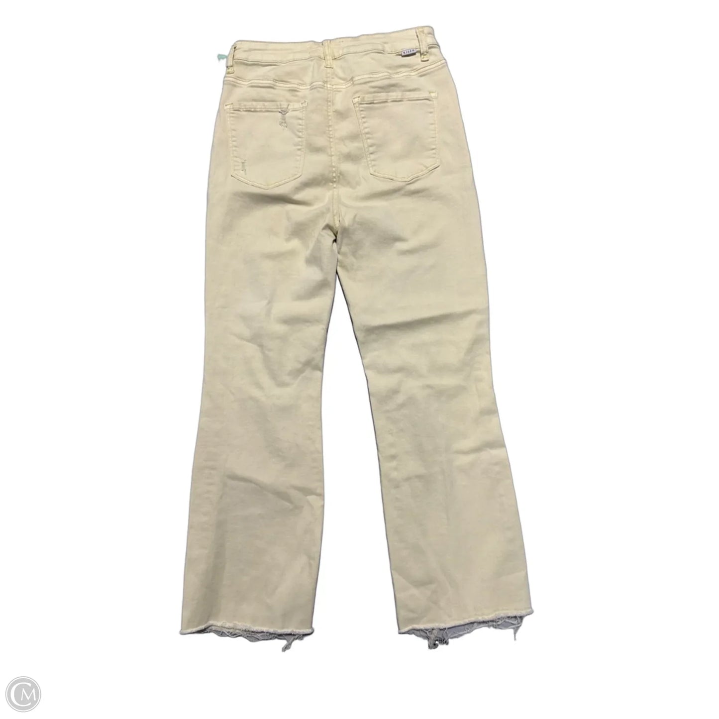 Jeans Straight By Risen In Yellow, Size: 10