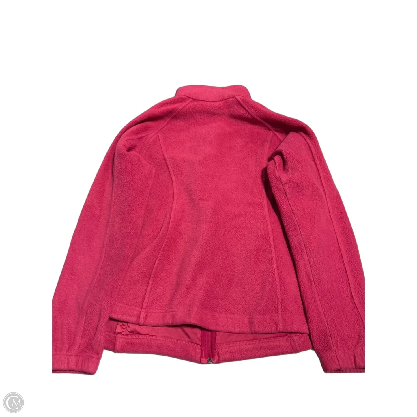 Jacket Fleece By Columbia In Pink, Size: L