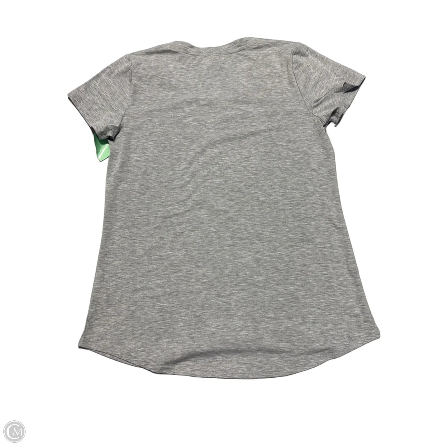 Top Short Sleeve By Maurices In Grey, Size: M