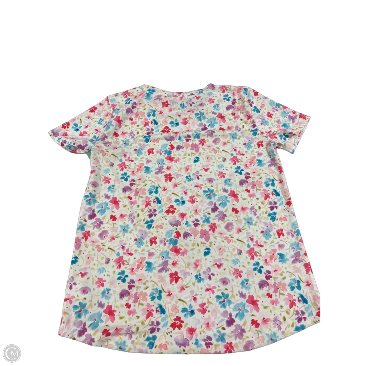 Top Short Sleeve By Staccato In Floral Print, Size: S