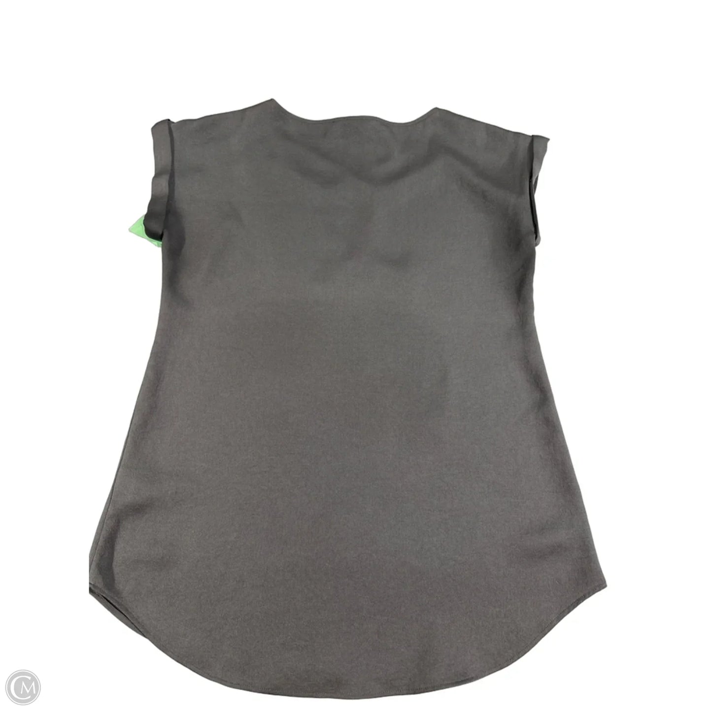 Top Short Sleeve By Express In Grey, Size: M