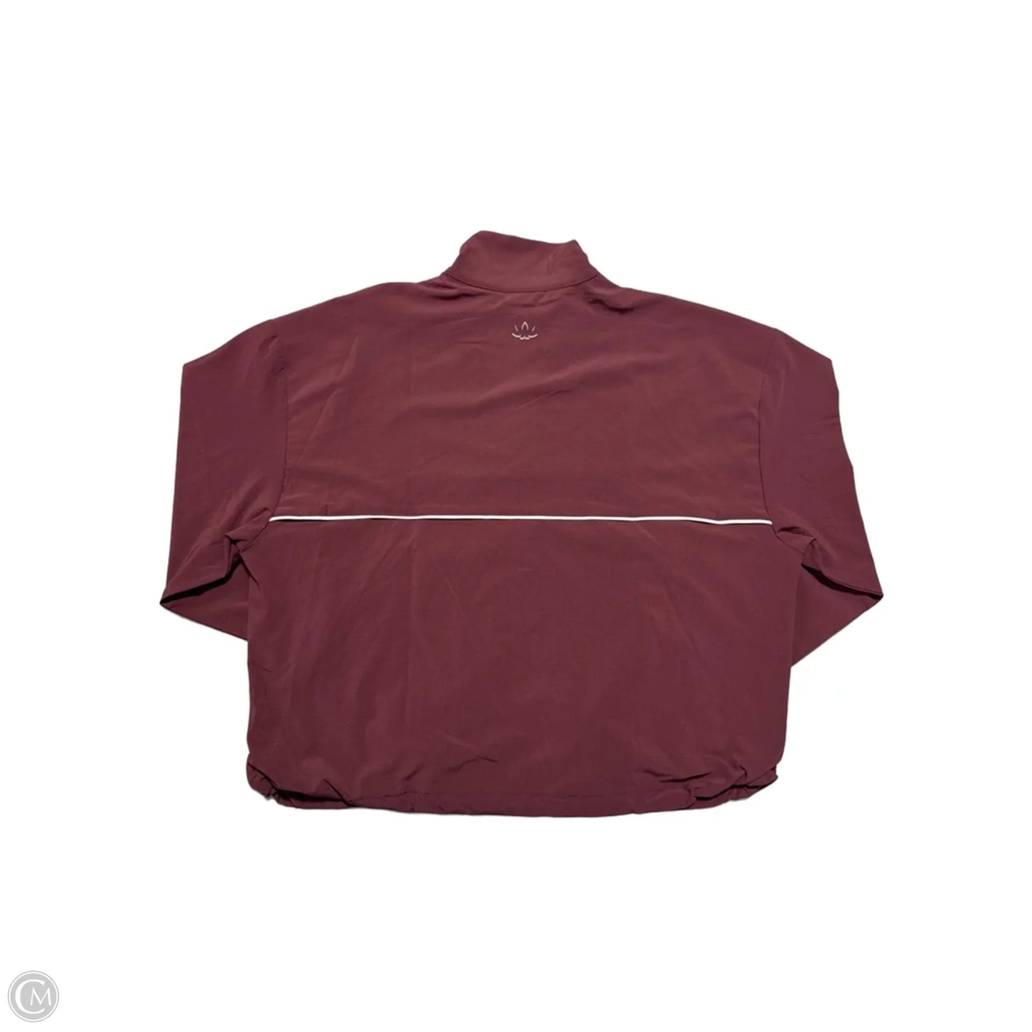 Athletic Jacket By Beyond Yoga In Maroon, Size: Xs