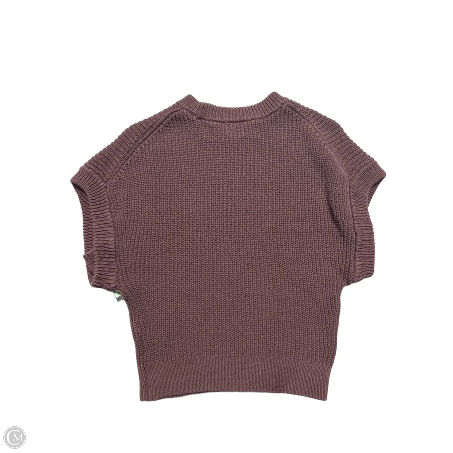 Top Short Sleeve By A New Day In Brown, Size: Xs