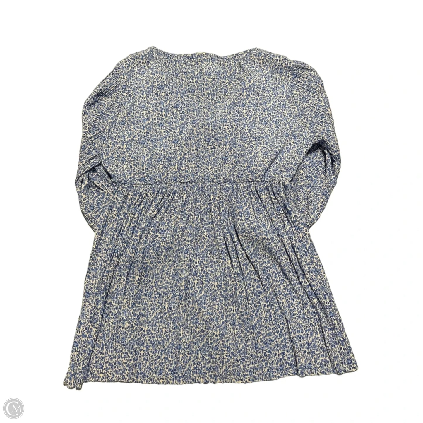Dress Casual Short By H&m In Blue & White, Size: Xxl
