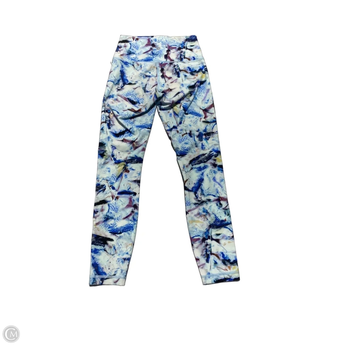 Athletic Leggings By Lululemon In Blue, Size: 4