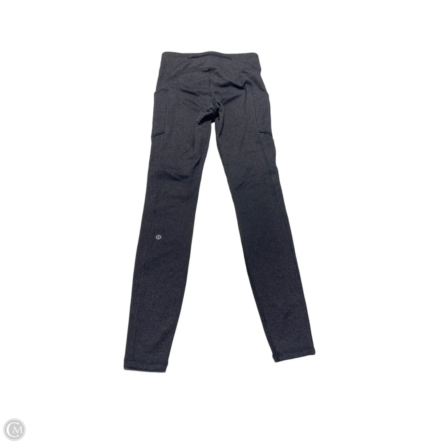 Athletic Leggings By Lululemon In Grey, Size: 4