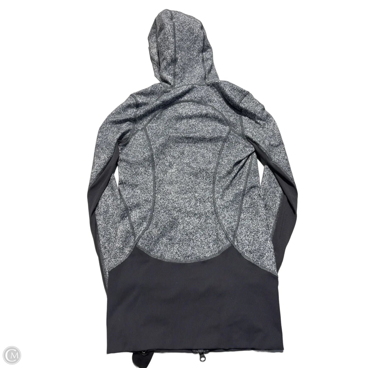 Athletic Jacket By Lululemon In Grey, Size: 4