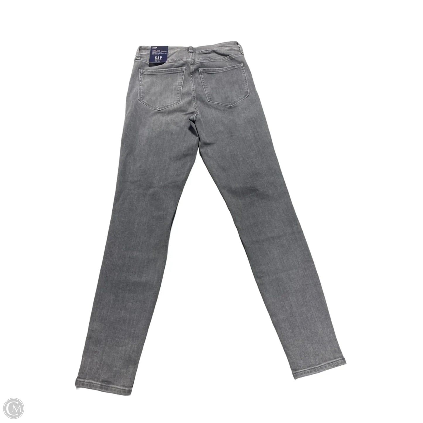 Jeans Straight By Gap In Black, Size: 8