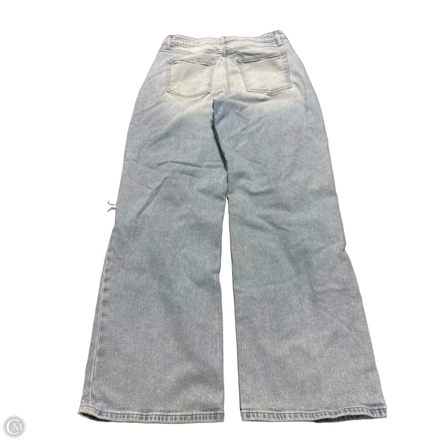 Jeans Wide Leg By Edgely In Blue Denim, Size: 16