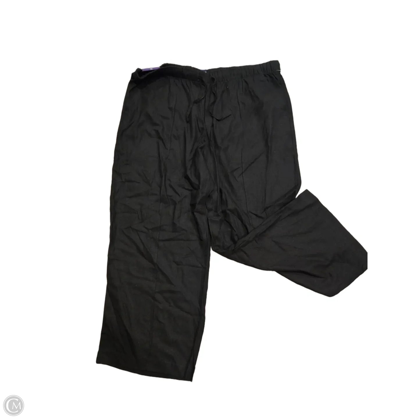 Pants Linen By Gap In Black, Size: Xxl