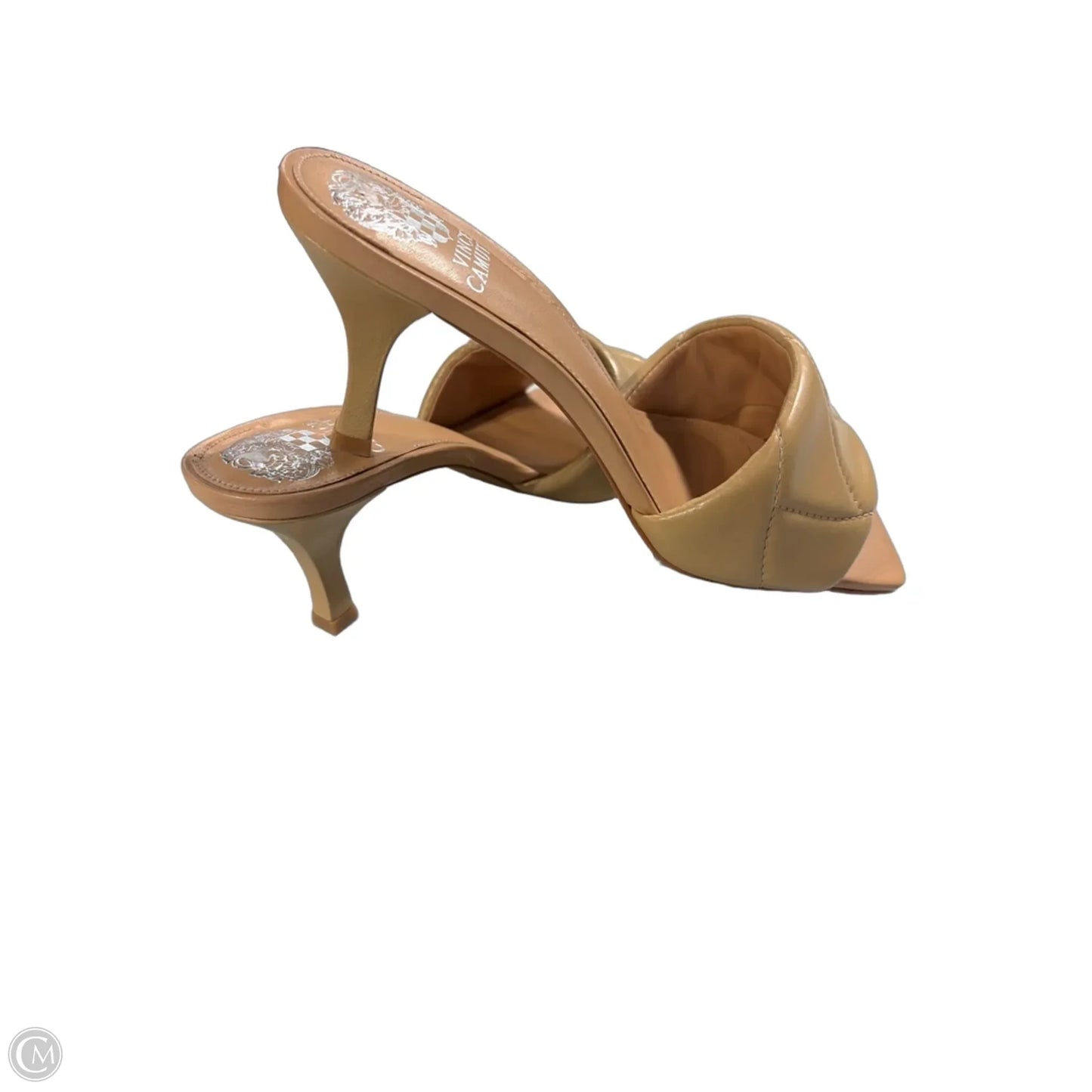 Shoes Heels Stiletto By Vince Camuto In Tan, Size: 9.5